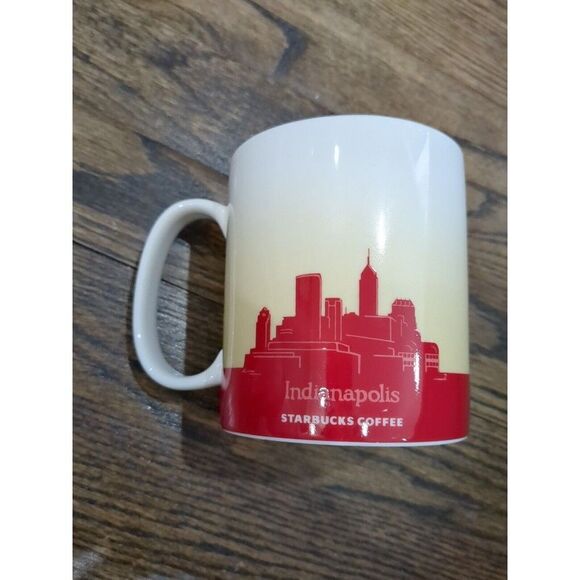 2011 Starbucks Global Icon Series Indianapolis INDY 500 Coffee Mug 16 oz - Picture 3 of 6